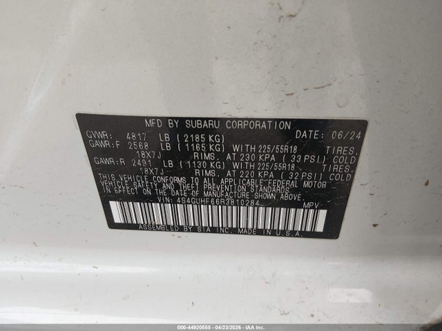 Subaru Crosstrek Sport