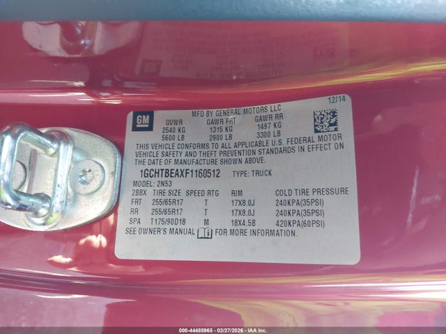 Chevrolet Colorado Lt