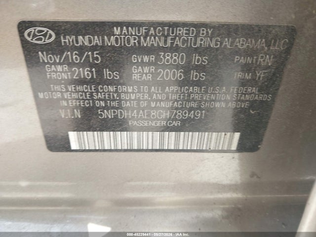 Hyundai ELANTRA Se
