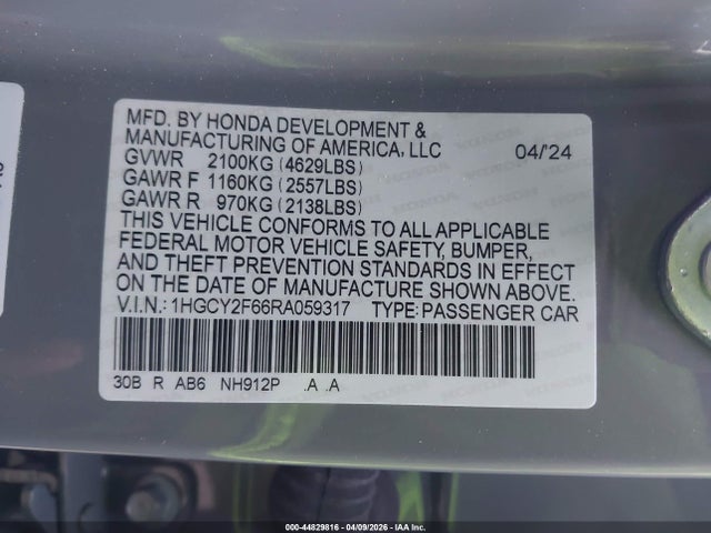 Honda Accord Ex-l