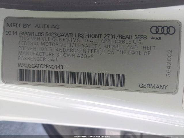 Audi A7 3.0t Premium Plus