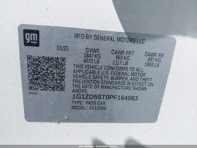 Chevrolet Malibu Fwd 1lt