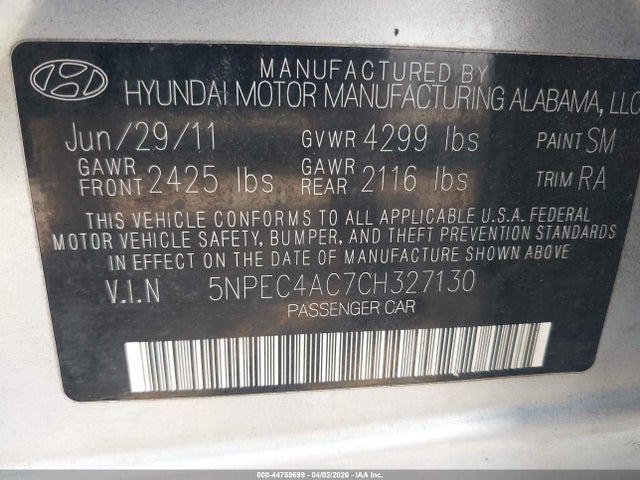 Hyundai SONATA Se