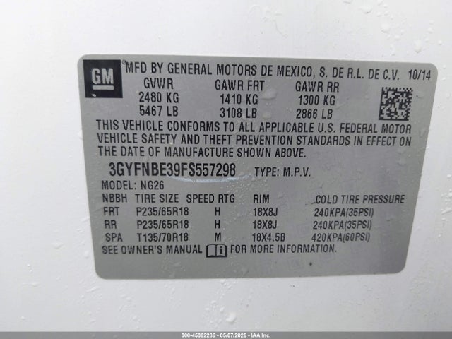Cadillac SRX Luxury Collection