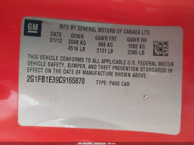 Chevrolet Camaro 1lt
