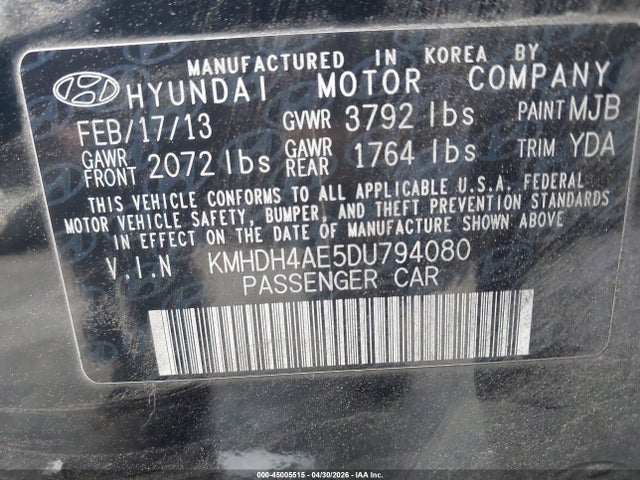 Hyundai ELANTRA Gls