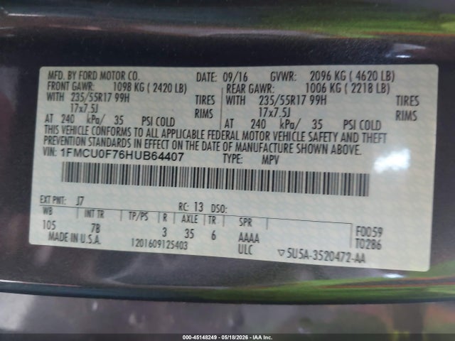 Ford Escape S