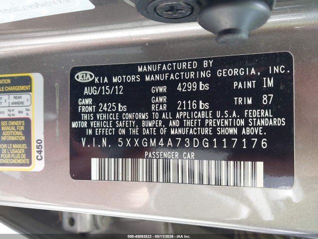Kia Optima Lx