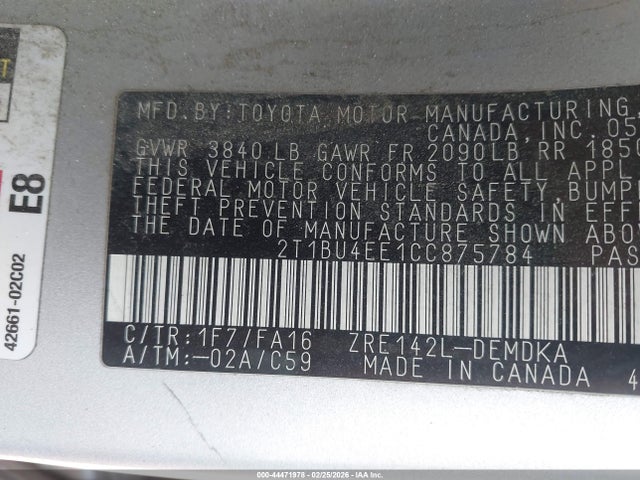Toyota Corolla L