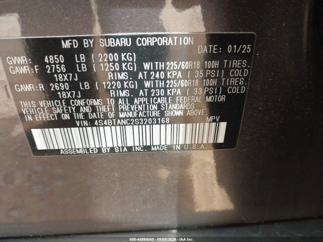 Subaru Outback Limited