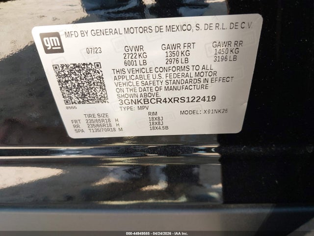 Chevrolet Blazer Fwd 2lt