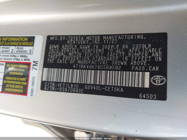 Toyota Camry Se V6