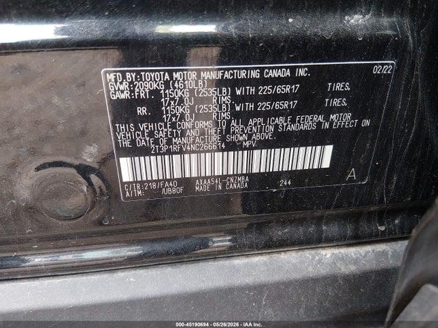 Toyota RAV4 Xle