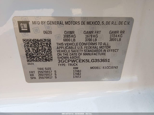 Chevrolet Silverado 1500 2wd  Standard Bed Lt