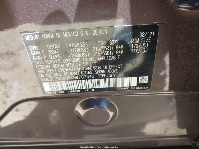 Honda HR-V Awd Ex