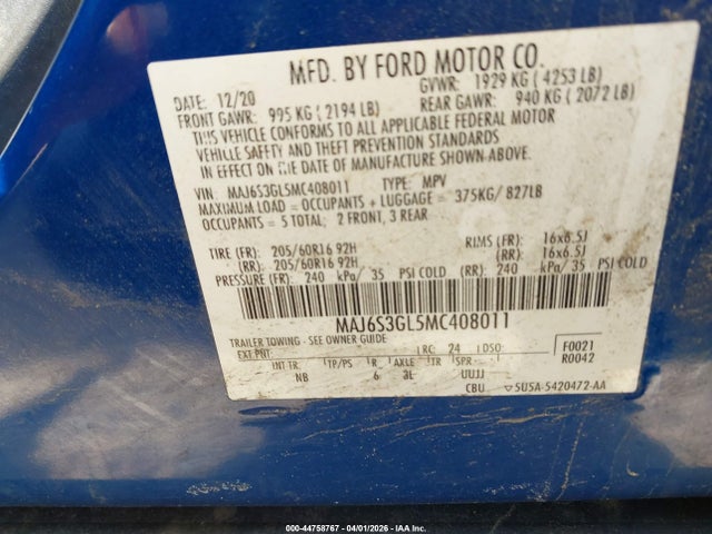 Ford EcoSport Se