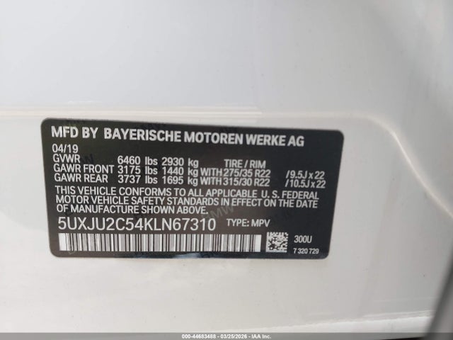 BMW X Series Xdrive50i