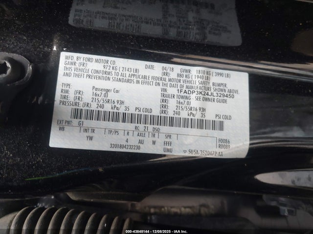 Ford Focus Se
