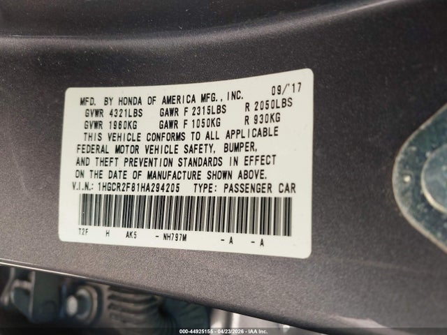 Honda Accord Ex-l