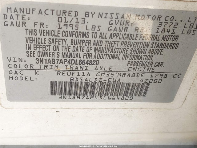 Nissan Sentra Sv
