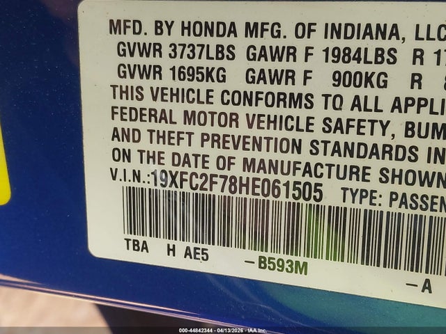 Honda Civic Ex