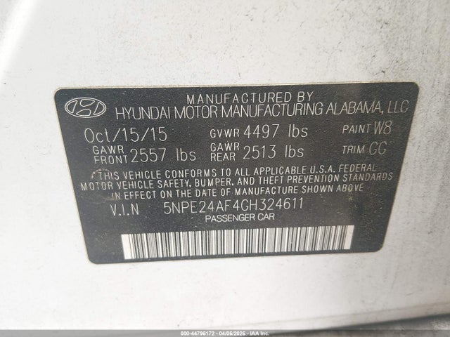Hyundai SONATA Se