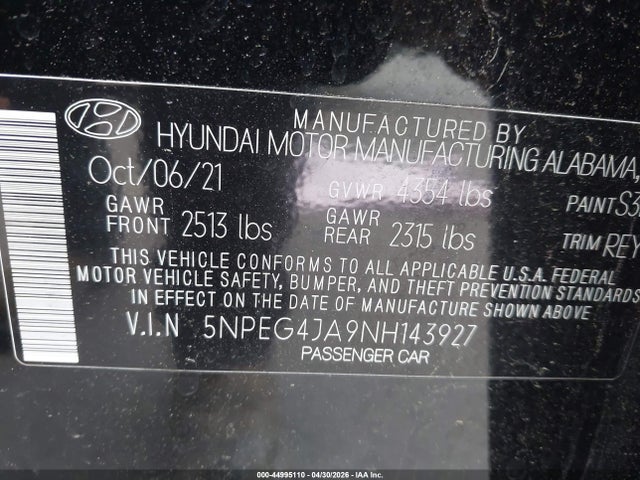 Hyundai SONATA Se