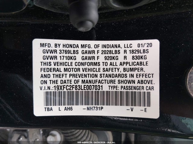 Honda Civic Sport