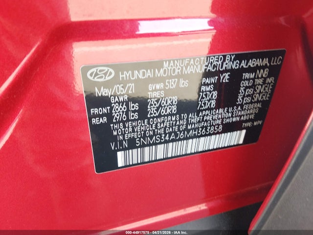 Hyundai SANTA FE Sel