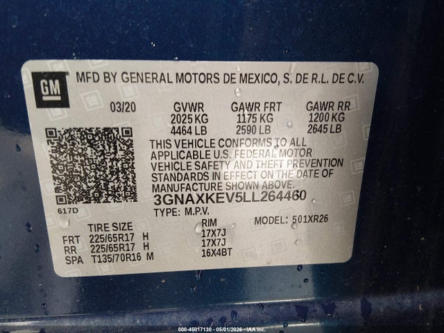 Chevrolet Equinox Fwd Lt 1.5l Turbo