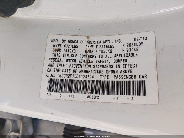 Honda Accord Ex