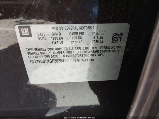 Chevrolet Malibu 1lt