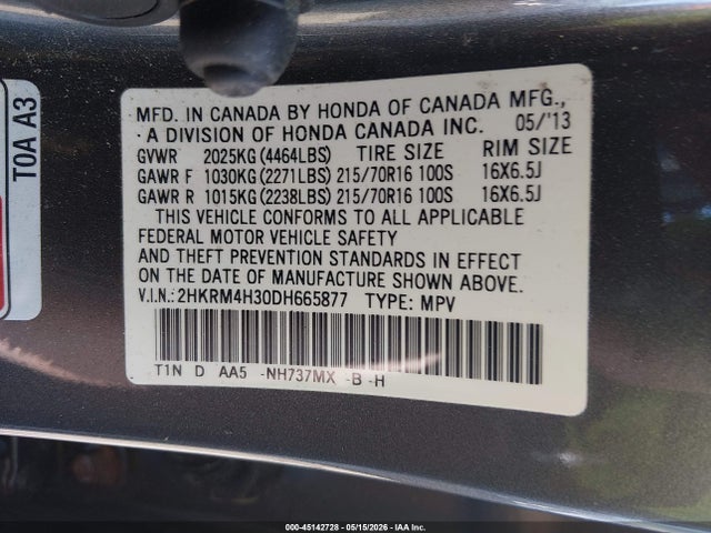 Honda CR-V Lx