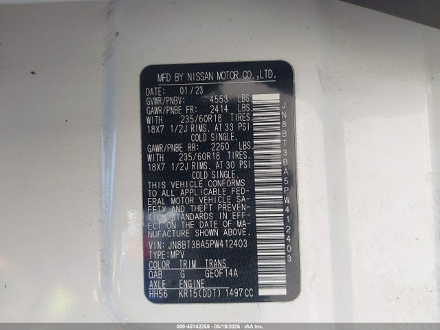 Nissan Rogue Sv Fwd
