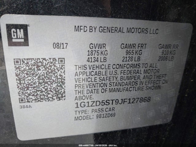 Chevrolet Malibu Lt
