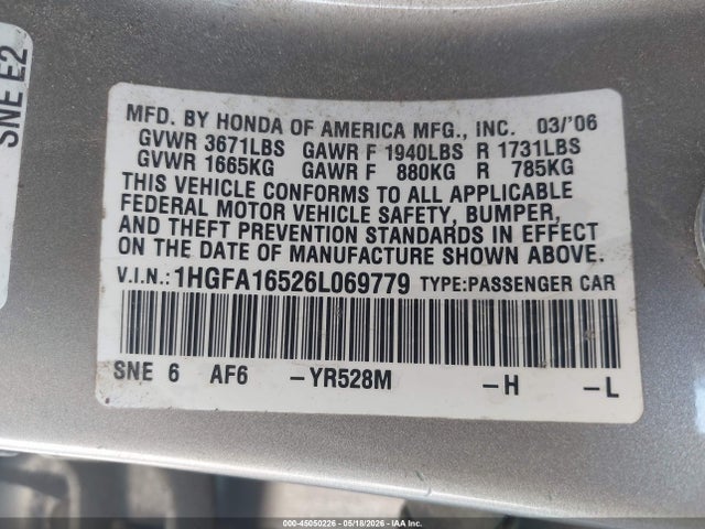 Honda Civic Lx