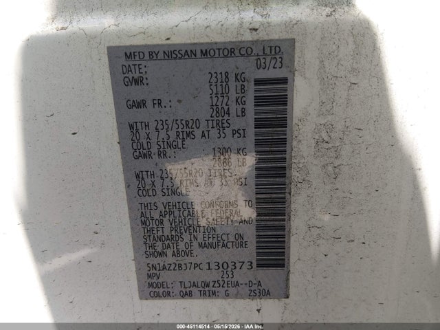Nissan Murano Sv Fwd