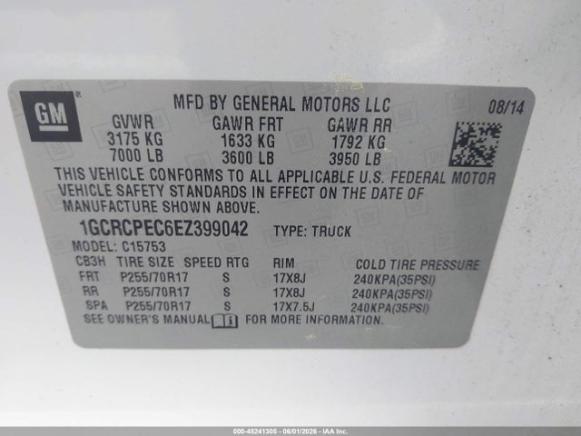 Chevrolet Silverado 1500 Work Truck 2wt