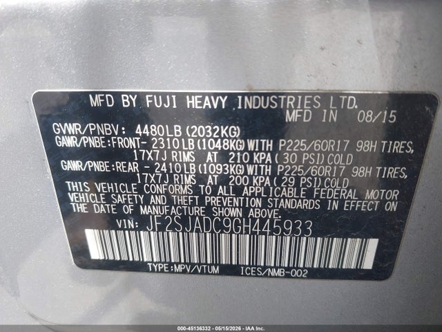 Subaru Forester 2.5i Premium