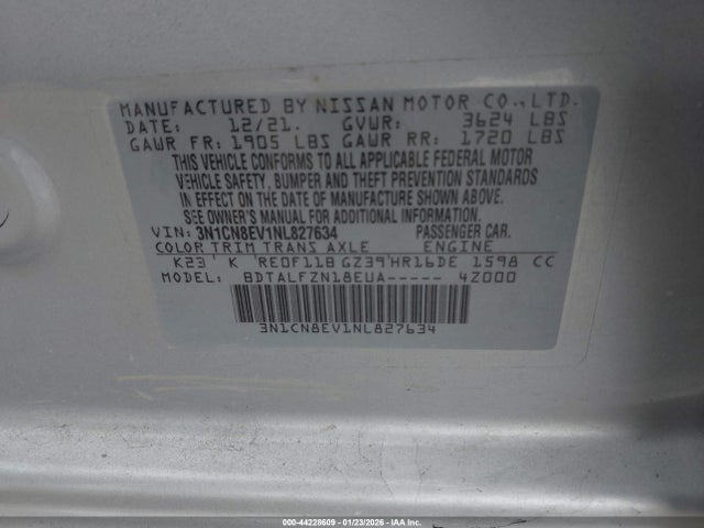 Nissan Versa 1.6 Sv Xtronic Cvt