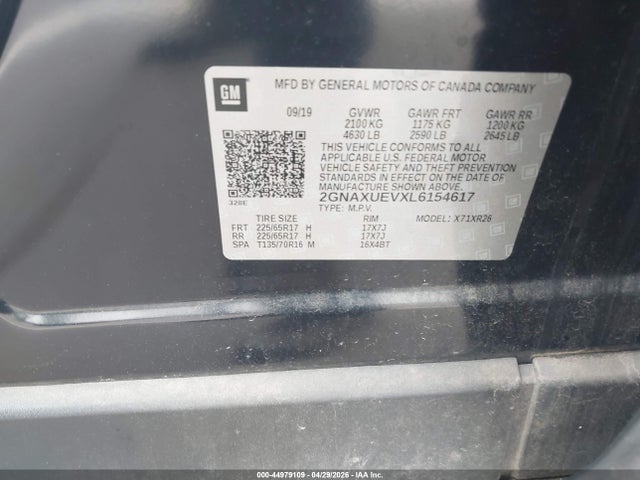 Chevrolet Equinox Awd Lt 1.5l Turbo