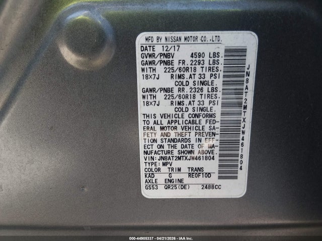 Nissan Rogue Sl