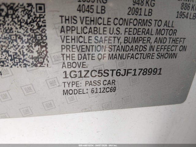 Chevrolet Malibu 1fl