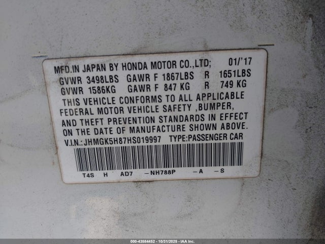 Honda Fit Ex-l