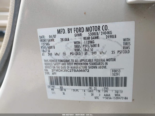 Ford Edge Sel Plus