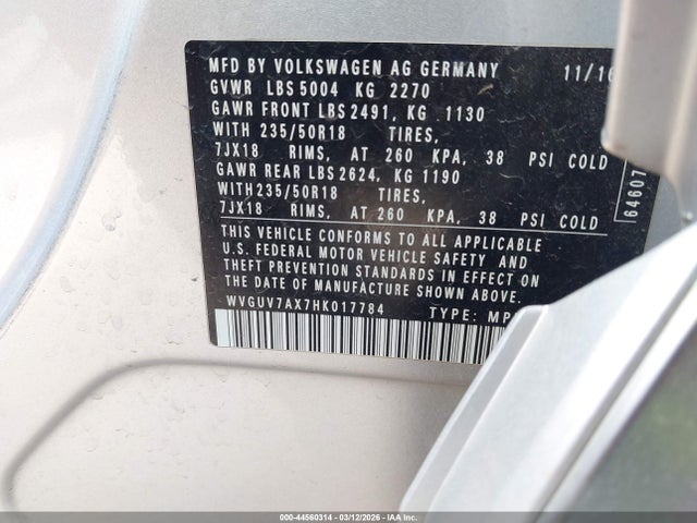 Volkswagen Tiguan 2.0t Sport