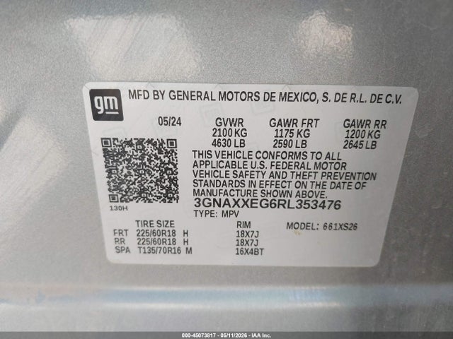 Chevrolet Equinox Awd Premier