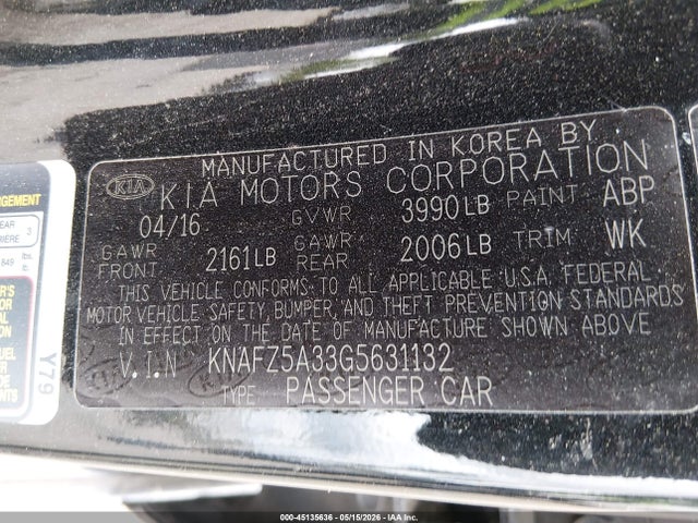 Kia Forte Sx