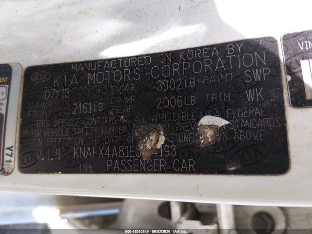 Kia Forte Ex