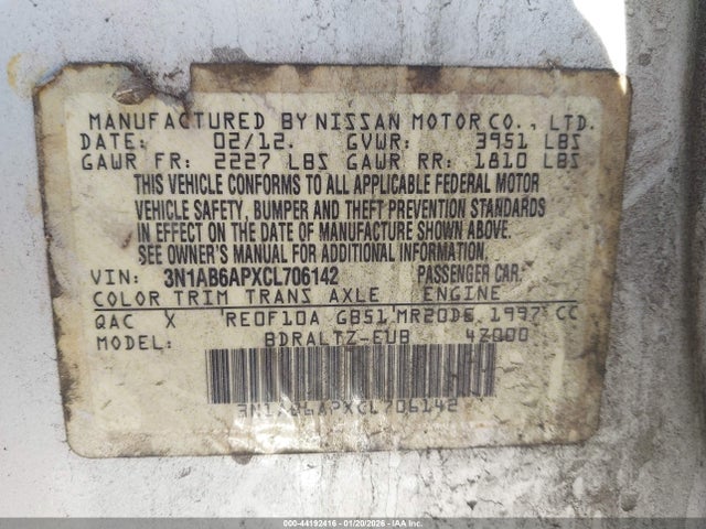 Nissan Sentra 2.0 S
